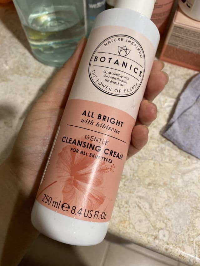 Botanics All Bright Gentle Cleansing Cream review photo by aqgb