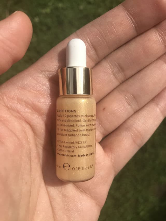 MZ Skin Lift & Lustre Golden Elixir Antioxidant Serum review photo by aqsafm