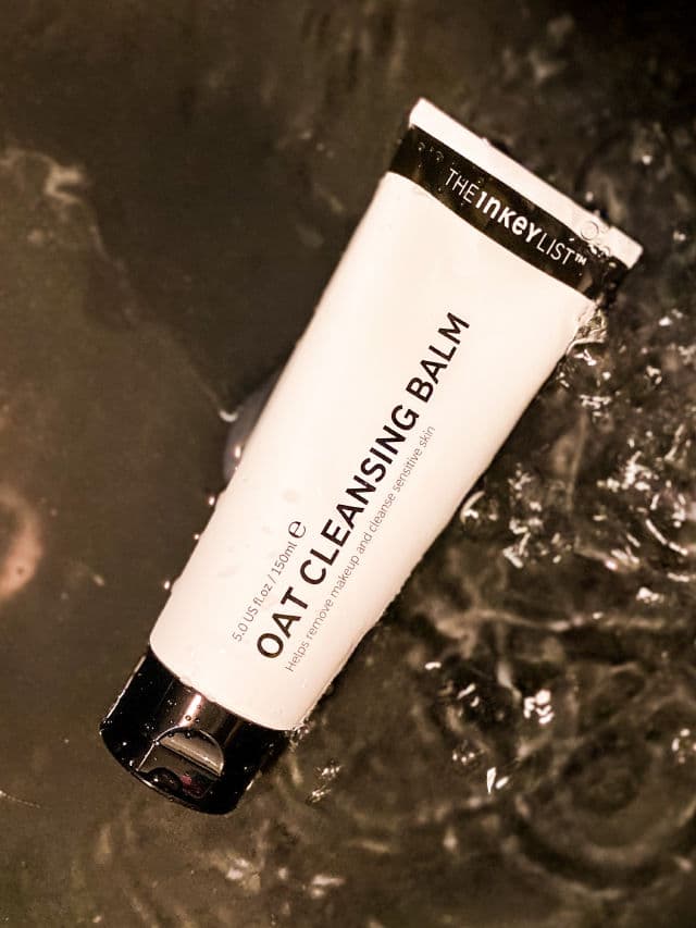 The Inkey List Oat Cleansing Balm review photo by areiofskincare