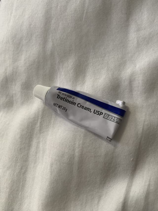 Perrigo Tretinoin Cream, USP 0.025% review photo by aroseisarose