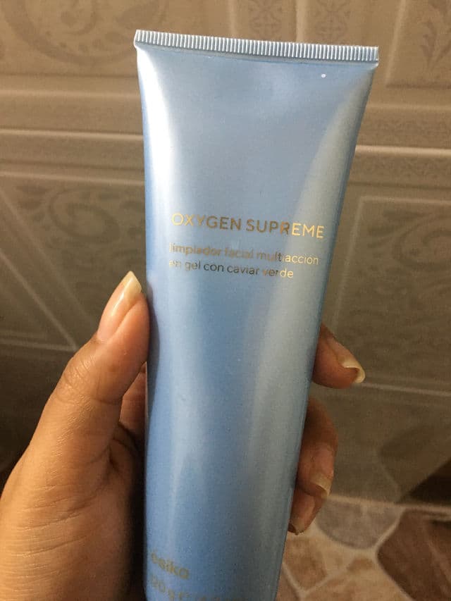 Esika Oxygen Supreme Limpiador Facial Multiaccion En Gel Con Caviar Verde review photo by ashcuellar