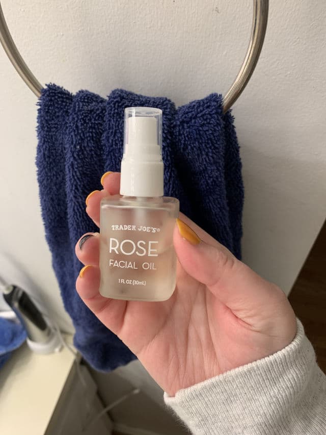 Trader Joe's Rose Facial Oil review photo by ashysaurusrex