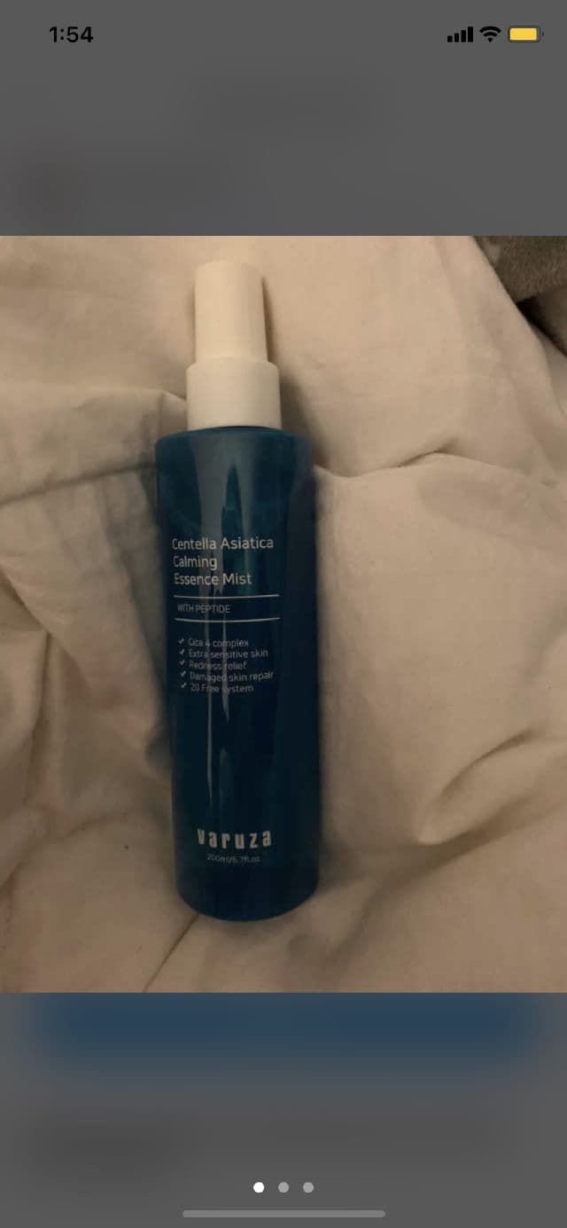 Varuza Centella Asiatica Calming Essence Mist with Peptide review photo by ashysaurusrex