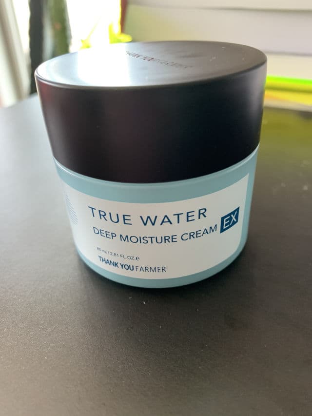 THANK YOU FARMER True Water Deep Moisture Cream EX review photo by ashysaurusrex