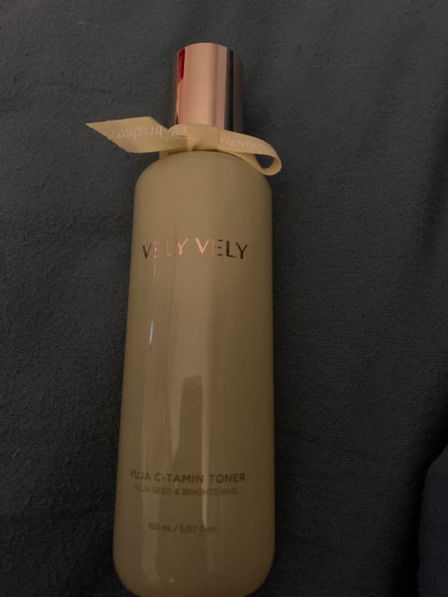Vely Vely Yuja C-Tamin Toner review photo by ashysaurusrex