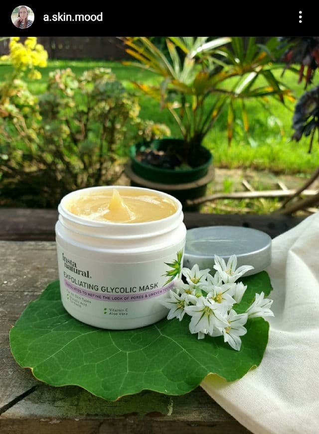 InstaNatural Exfoliating Glycolic Mask review photo by askinmood