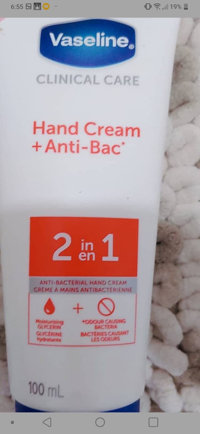 Vaseline Intensive Care Hand Cream + Anti Bac 2 In 1 review photo by asma90