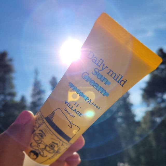 Village 11 Factory Daily Mild Sun Cream SPF 50+ PA++++ review photo by astraldew