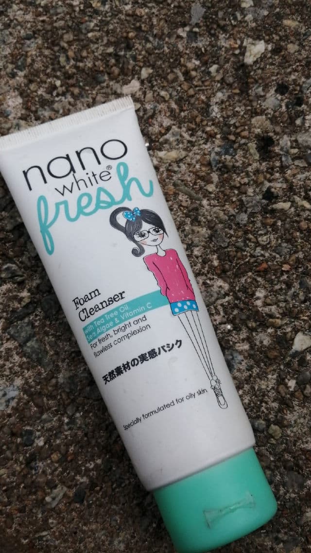 Nano White Fresh Foam Cleanser review photo by asyanie