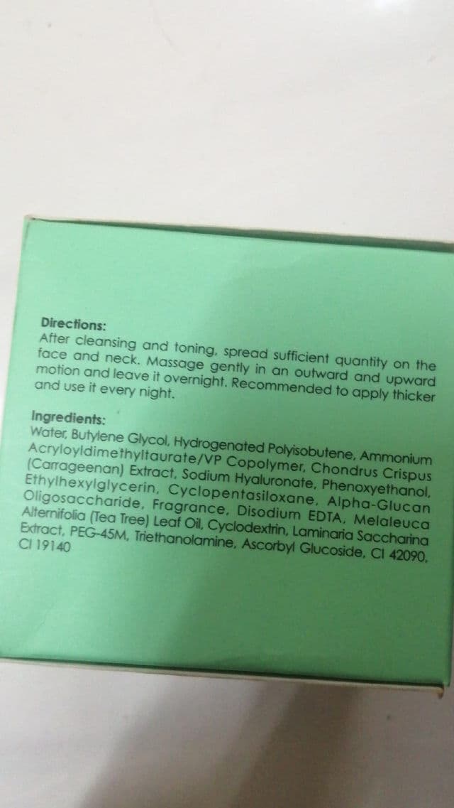 Nano White Fresh Aqua Sleeping Essence review photo by asyanie