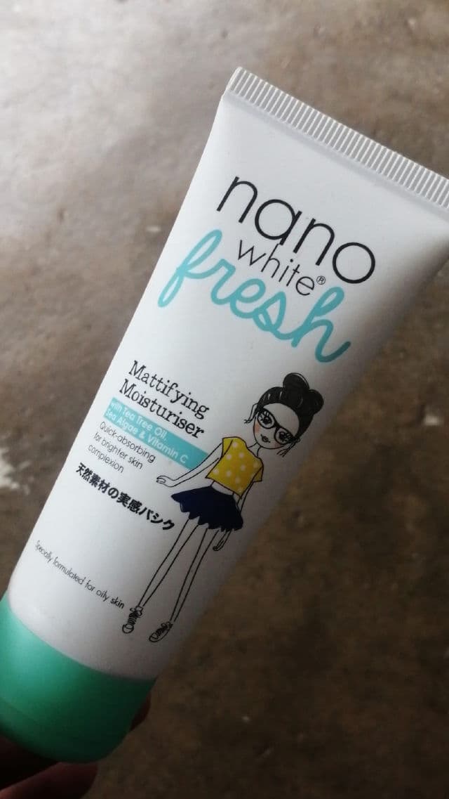 Nano White Fresh Mattifying Moisturiser review photo by asyanie