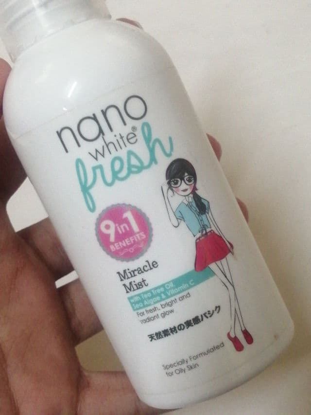Nano White Fresh Miracle Mist review photo by asyanie