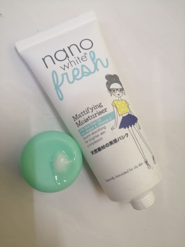 Nano White Fresh Mattifying Moisturiser review photo by asyanie