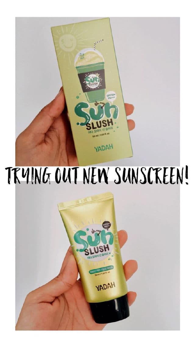 Yadah Oh My Sun Slush review photo by athirahlani