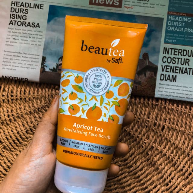 Safi Beautea Apricot Tea Revitalising Scrub review photo by athirahlani