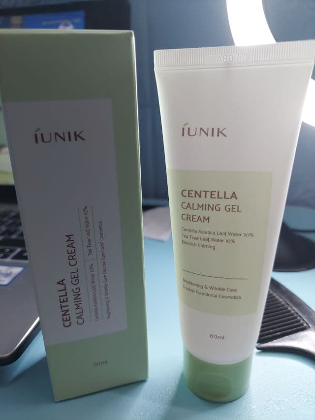 Iunik Centella Calming Gel Cream review photo by M.ATIF
