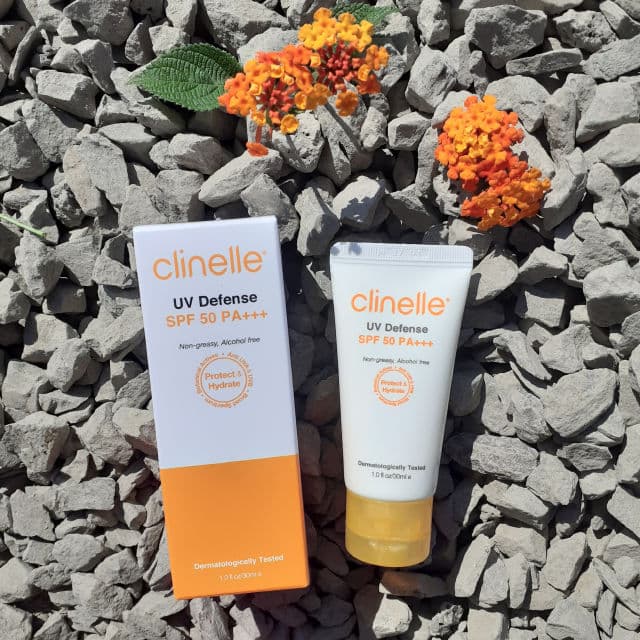 Clinelle UV Defense SPF50 review photo by auliaasaf