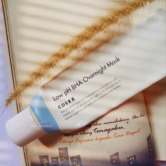 COSRX Low pH BHA Overnight Mask review photo by auliyaaaara