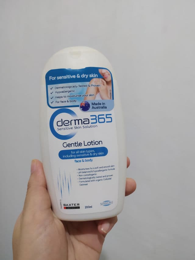 Derma365 Gentle Lotion For Face And Body review photo by auliyariani