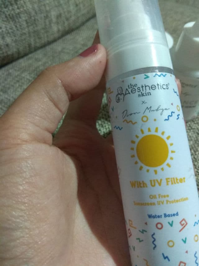 The Aesthetics Skin The Aesthetics Skin X Dion Mulya Oil Free Sunscreen UV Protection SPF30 review photo by auroraaaaps