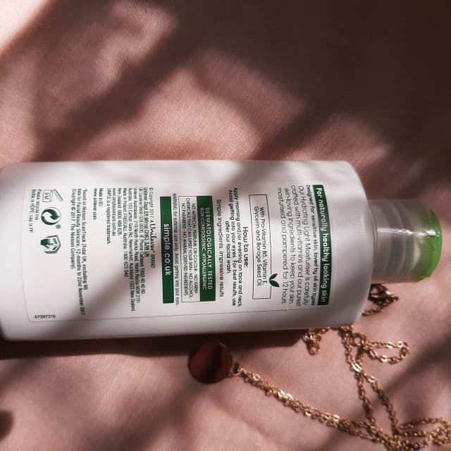 Simple Hydrating Light Moisturizer review photo by ayass