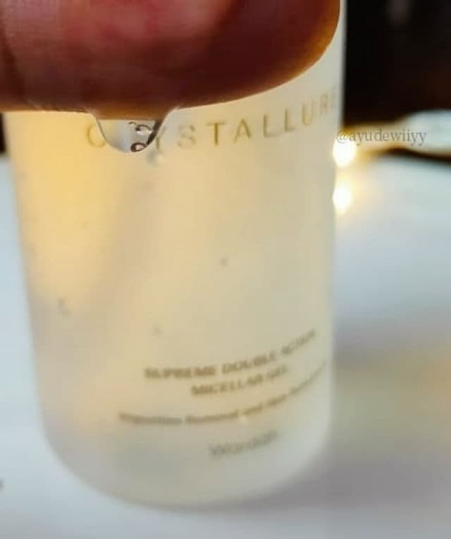 Crystallure by Wardah Supreme Double Action Micellar Gel review photo by ayukdewy