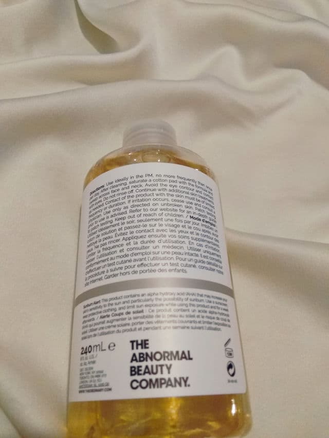 The Ordinary Glycolic Acid 7% Toning Solution review photo by ayylienss