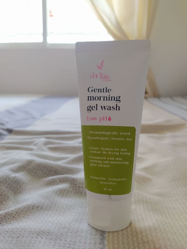 iWhite Korea Gentle Morning Gel Wash review photo by ayzeh