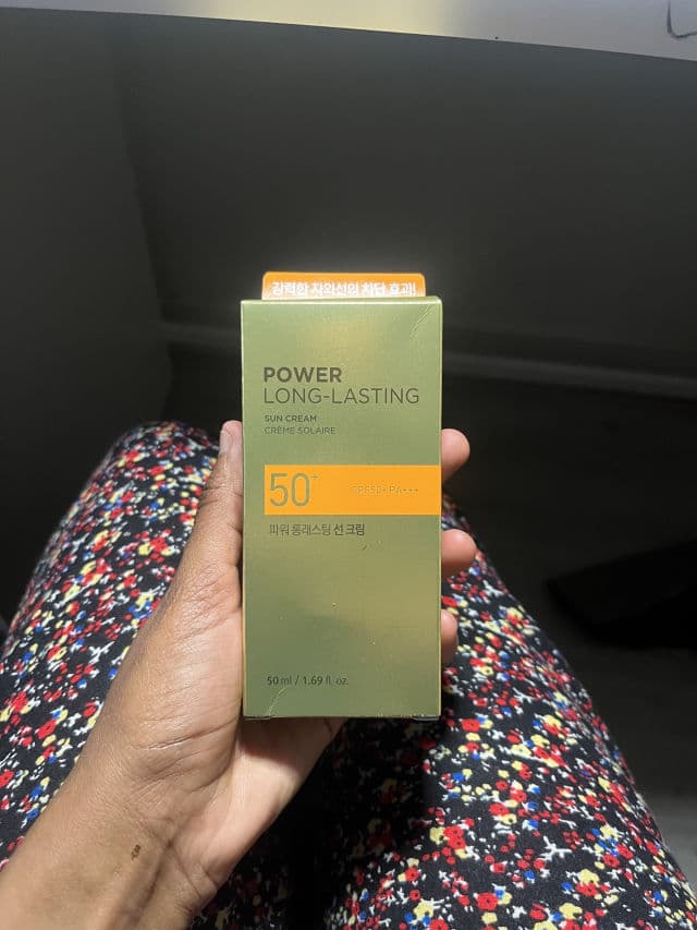 THE FACE SHOP Natural Sun Eco Power Long-Lasting Sun Cream SPF50+ PA+++ review photo by AminaZahra