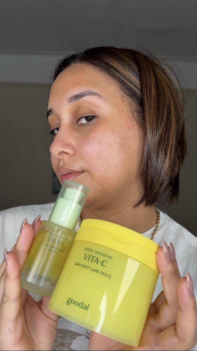 GOODAL Green Tangerine Vita C Dark Spot Care Pad Alpha review photo by velez 