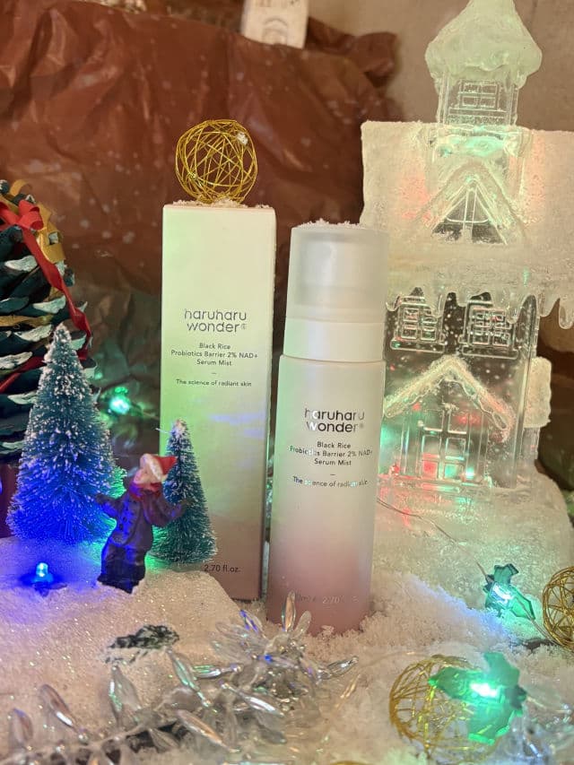 HaruHaru WONDER Black Rice Probiotics Barrier 2% NAD + Serum Mist review photo by Cececel