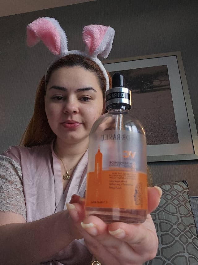 Dr.Rashel VC Vitamin C & Niacinamide Brightening Primer Serum review photo by Yetsi