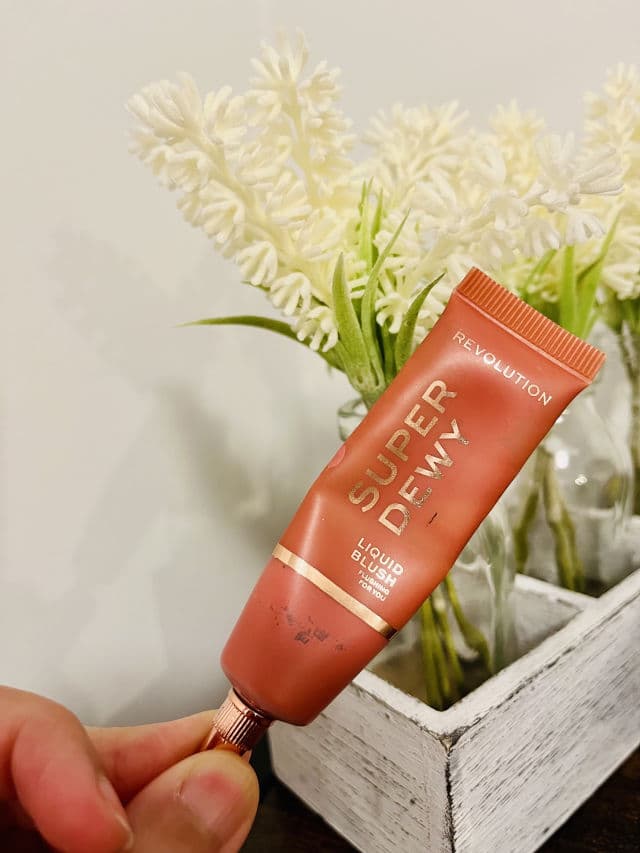 Makeup Revolution Superdewy Liquid Blush - Fortunately Flushed review photo by busybee