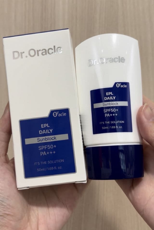 DR. ORACLE EPL Daily Sunblock SPF50 PA+++ review photo by rennielelee