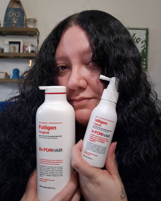 Dr.FORHAIR Folligen Original Shampoo review photo by AlottaxReviews