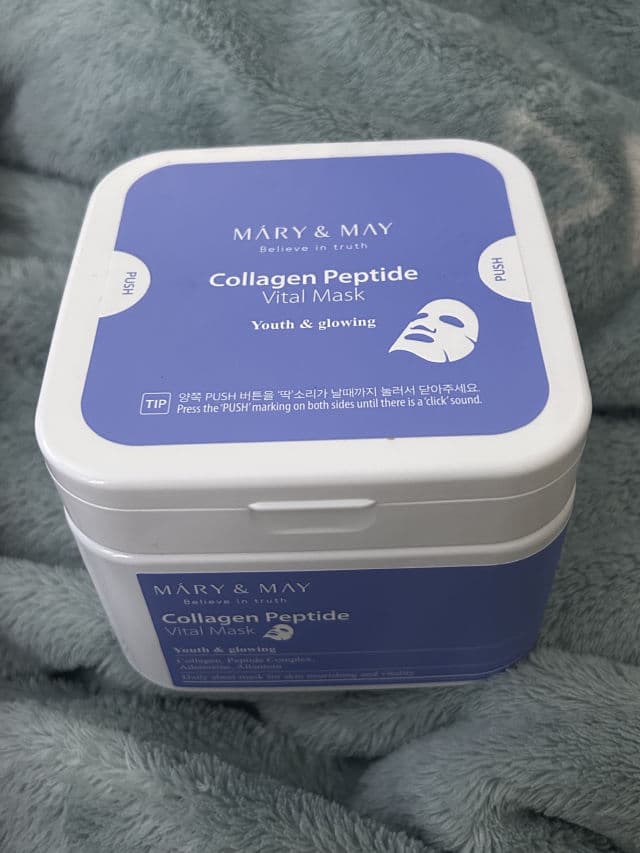 Mary&May Collagen Peptide Vital Mask review photo by krlauskyte