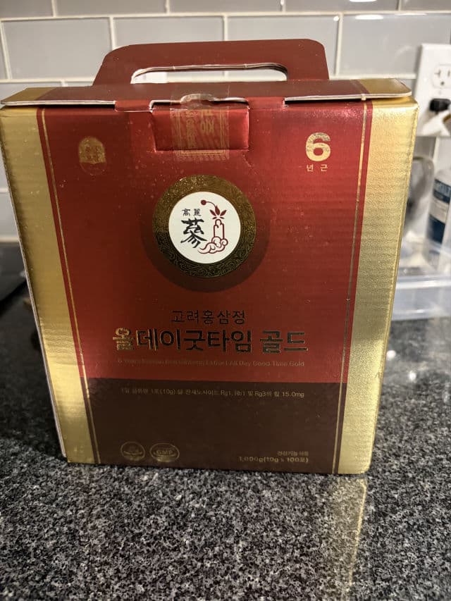 PNBG 6-Year Korean Red Ginseng Extract Shot review photo by Sakuno