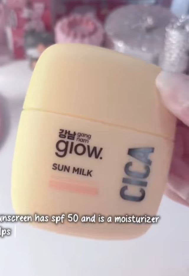 Gangnam Glow Cica Sun Milk review photo by yuyumxffy