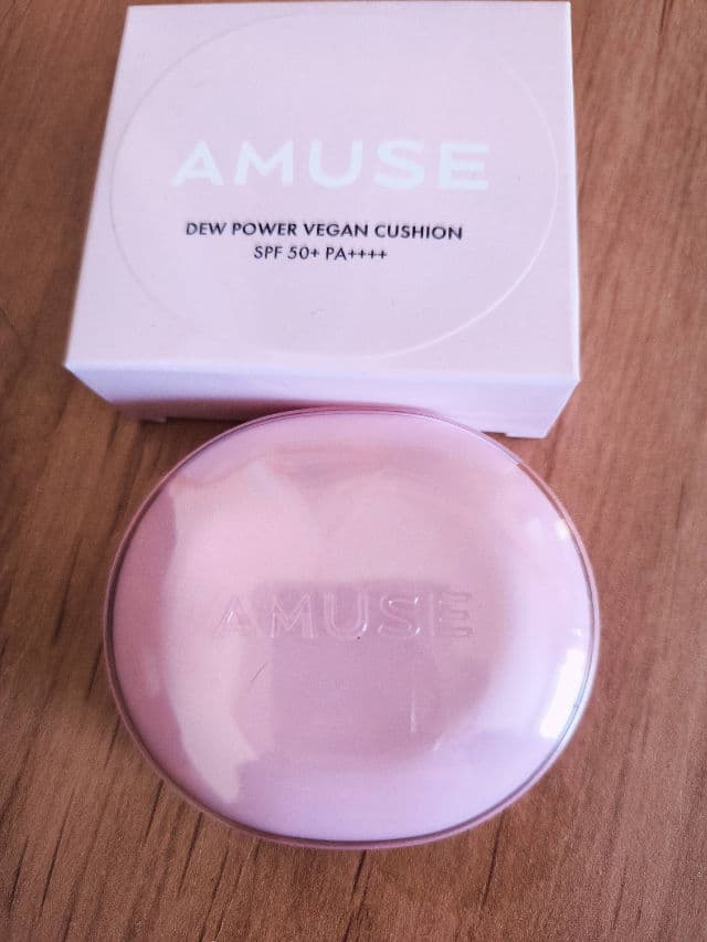AMUSE Dew Power Vegan Cushion SPF50 PA++++ review photo by Viktoriam