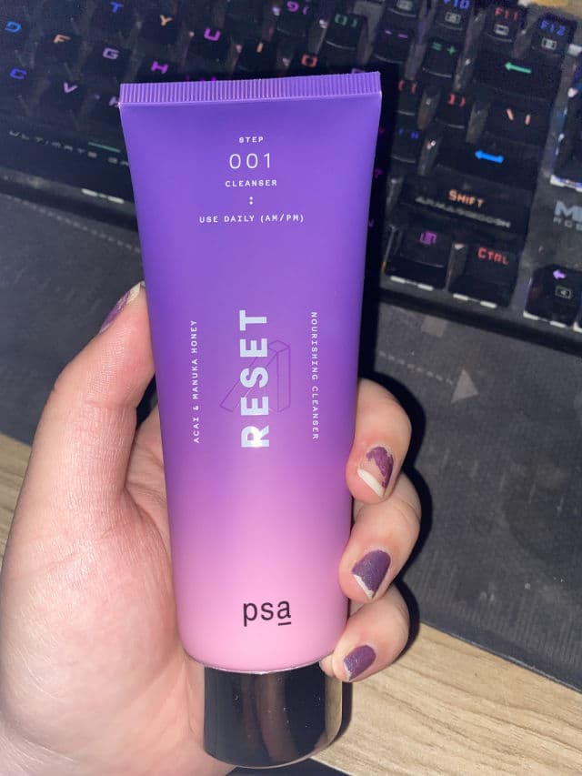 PSA Reset: Acai & Manuka Honey Nourishing Cleanser review photo by banmian