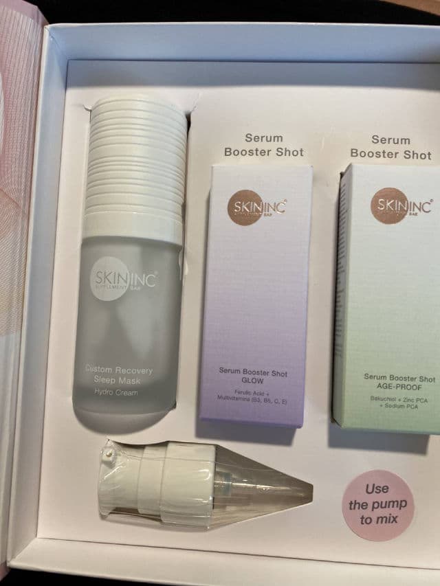 Skin Inc Supplement Bar Custom Recovery Sleep Mask review photo by banmian