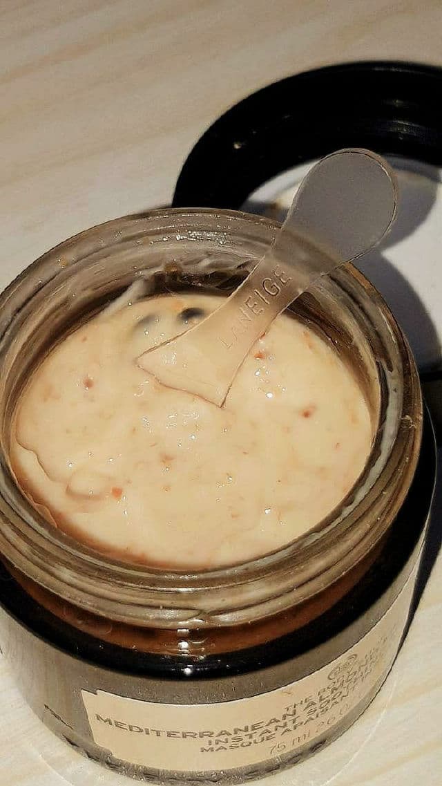 The Body Shop Mediterranean Almond Milk with Oats Instant Soothing Mask review photo by barara