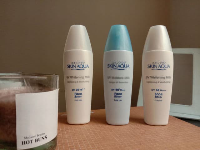 SKIN AQUA UV Whitening Milk SPF 20 PA++ review photo by basita