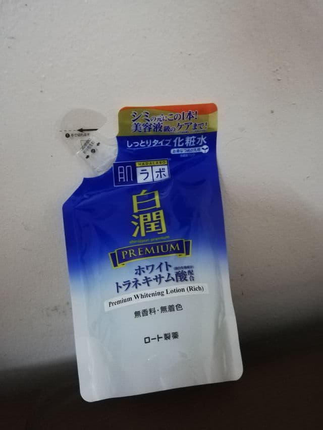 Hada Labo Premium Whitening Lotion (Rich) review photo by bbgx19
