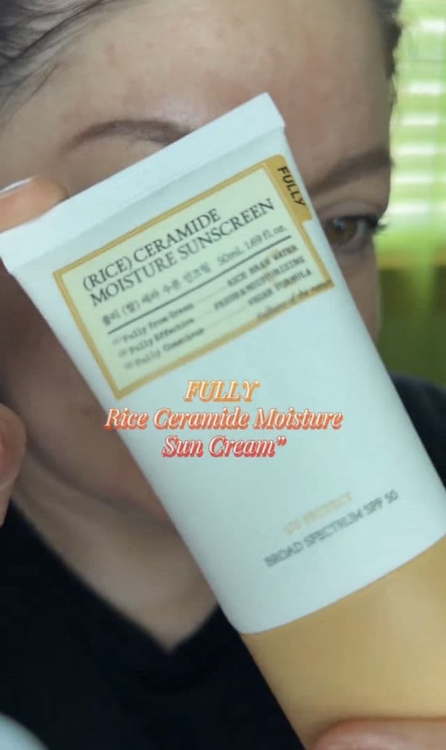 FULLY Rice Ceramide Moisture Sun Cream review photo by aiby21