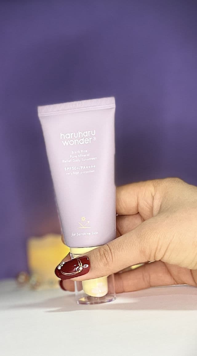 Black Rice Pure Mineral Relief Daily Sunscreen SPF50+/PA++++ product review