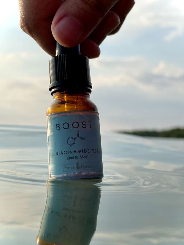 Herbs & Hyssop Boost 10% Niacinamide Serum review photo by beadoesskincare