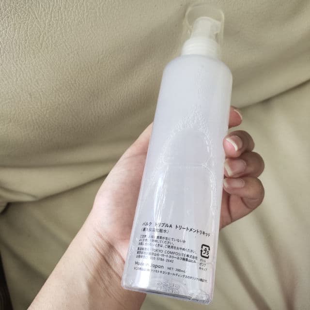 Bulk AAA Permeative Treatment Liquid review photo by beautelogbook