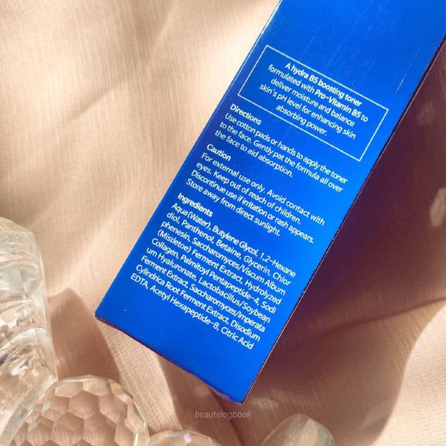 TIAM Vita B5 Toner review photo by beautelogbook