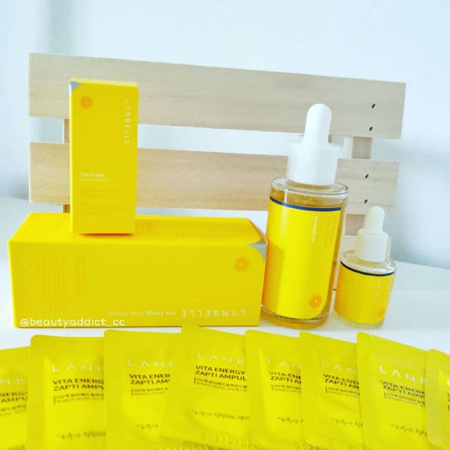 Lanbelle Vita Energy Zapti Ampoule  review photo by beautyaddictcc